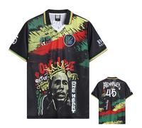 Amplified Unisex Adult One Love Bob Marley Jersey (XL) (Multicoloured)