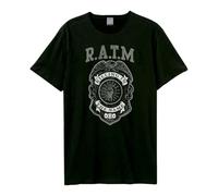 Rage Against The Machine Amplified Collection - Killing in The Name of Homme T-Shirt Manches Courtes Anthracite S