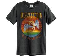 Amplified - "US Tour 75" T-shirt pour homme/femme Unie GD195 (XS) (Anthracite)