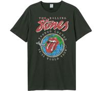 Amplified - "Voodoo Lounge Tour" T-shirt pour homme/femme unie GD1577 (XL) (Charbon de bois)