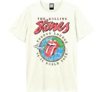 Amplified - "Voodoo Lounge Tour" T-shirt pour homme/femme unie GD1577 (XS) (Vieux blanc)