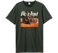 Amplified - "Wanted Dead Or Alive" T-shirt pour homme/femme unie GD2048 (XL) (Charbon de bois)