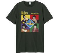 Amplified - "Yellow Submarine Shapes" T-shirt pour homme/femme unie GD2129 (M) (Charbon de bois)