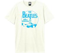 Amplified - "Yellow Submarine" T-shirt pour homme/femme unie GD2130 (L) (Blanc ancien)