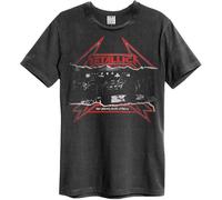 Amplified - "Young Metal Attack" T-Shirt für Herren/Damen Uni GD259 (S) (Anthrazit)