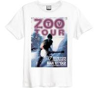 Amplified - "Zoo TV Tour" T-shirt pour homme/femme unie GD382 (XS) (Vieux blanc)