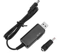 Amplifier Cable,USB to DC Amplification Cable,External Battery Router Cord 5V to 9V Digital Display Elevator 12V Adjustable 5521M with Digital Display Function