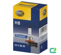 Ampoule 12 V 35 W H8 PGJ19-1 Clair HELLA STANDARD Pour Audi A3 Sportback