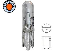 cyclingcolors AMPOULE 12V 1.2W T5 W2x4.6D WEDGE VOITURE CAMION TEMOIN TABLEAU DE BORD PLAFONNIER COMPTEUR ALLUME CIGARE CENDRIER VERRE