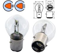 AMPOULE 12V 45/40W BA20D TYPE BOSCH HALOGENE VOITURE OPEL VOLKSWAGEN FEU AVANT PROJECTEUR UNIVERSEL LAMPE PHARE CODE MOTO ECLAIRAGE