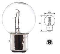 AMPOULE 12V 45/40W BA21D 3 ERGOTS 2 PLOTS VOITURE COLLECTION TRACTEUR LAMPE PHARE