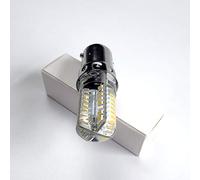 Ampoule 64 LED Ba15D pour machine à coudre Singer Kenmore Janome Juki Brother (Type : 200-240 V Blanc chaud)