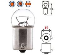 AMPOULE 6V 10W BA15S VOITURE COLLECTION AUTO FEU ARRIERE STOP PHARE LAMPE INTERIEUR POSITION AVANT ARRIERE MOTO MOBYLETTE SCOOTER EC