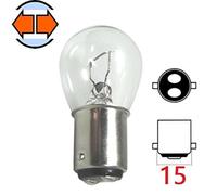 AMPOULE 6V 21W BA15D VOITURE REMORQUE VEHICULE AGRICOLE CAMION FEU ARRIERE STOP POSITION LAMPE PHARE ANCIEN COLLECTION RETRO BAIONNETTE