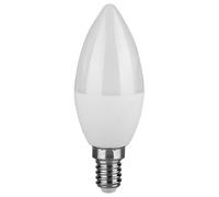 V-TAC Ampoule LED - Bougie - Support E14 - IP20 - Blanc - 3,7W - 320 Lumens - 6500K