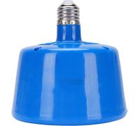 Ampoule à chaleur reptilienne Lampe à poules plus sûre pour la régulation de la température et l'économie d'énergie pour les cages d'animaux domestiques Coops Bleu