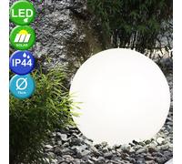 Ampoule à Enficher Solaire Boule Blanc LED Jardin Spots à Encastrer Gazon Routes