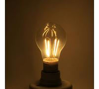 Ampoule à Filament LED E27 4W, Faible Consommation D'énergie, Lumière à économie D'énergie pour Magasin, Couloir, Cabine Téléphonique, 2700-3200K, Blanc Chaud, 6cm (4w)