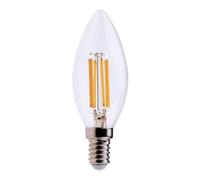 Ampoule à filament LED, Olive C35, 6W / 806lm, culot E14, 2700K