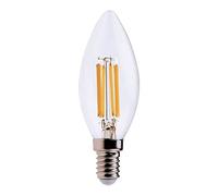 Ampoule à filament LED, Olive C35, 6W / 806lm, culot E14, 4000K