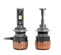 Ampoule à LED EMC CSPD LED 9005 / HB3 9006 / HB4 H13 9004 9007 H3 6000LM Phare de Voiture Ampoules de Brouillard Lampe de Brouillard Blanc 5700K 12V 24V H7 H4 H1 H1 (Size : H7)