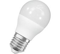 Ampoule à LED Osram - Mini Mini Ball Shape - 60 Watts Remplacement - E27 - P-Shape - 2700 Kelvin - Warm White - Matt - Pack Single} G