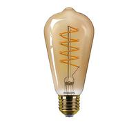 ampoule à led - philips vintage - filament - spriale - culot e27 - 4w - 1800k - philips 315532