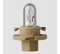 Ampoule Avec Culot En Plastique Beige 12v 1.5w Bx8.4d Flosser 459103 1/4 Tour Pour Moto Scooter Quad