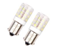 Ampoule ba15s led p21w 12v 24v, 4W Blanc Froid 6000K, étanche Lampe, pour Bateau, RV, Auto Voiture, Feux de Recul, feux de jours, etc (Lot de 2)