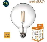 ampoule ballon diam filament LED. 125mm 6w E27 600 lumens 3200K lumière chaude 220-240 50hz 98603