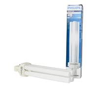 Ampoule Basse Consommation - PHILIPS - MASTER PL-C 26W - Lumière du Jour - 2 Pin - 10000h de vie