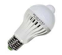 Ampoule boule LED 9 W avec détecteur de mouvement PIR