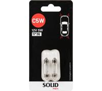 Ampoule C5W navette 12V SOLID PARTS (lot de 2) - Réf. 41847