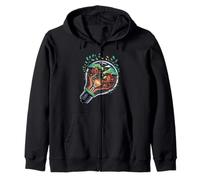 Ampoule Cabane Arbre Forêt Maison Nature Énergie Verte Rêve Sweat à Capuche