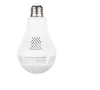 Ampoule Caméra Espion 360° Infrarouge HD Bidirectionnelle WiFi YONIS