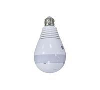 AMPOULE CAMÉRA ESPION HD 1.3MP 360° VOIX BIDIRECTIONNELLE WIFI VISION INFRAROUGE
