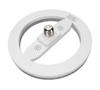 Ampoule Circulaire en Cristal, E27 E26 24W LED avec 3 Température de Couleur, Remplacement D'économie D'énergie pour le Luminaire de Plafond, ABS
