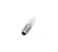 Ampoule clignotant courte blanche BAU9s 12V 21W plot décalés pour moto scooter