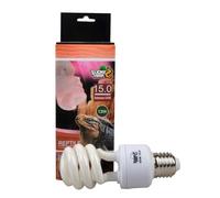 Ampoule compacte fluorescente Intense UVA/UVB pour reptile, ampoule 15.0, 13 W, 26 W
