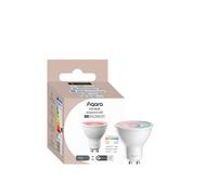 Aqara Ampoule LED T2 (GU10) – RGB CCT 2000–9000K Dimmable, Thread/Zigbee, Matter, équivalent 30W