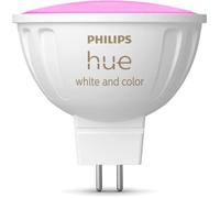 Ampoule connectée - MR16 - Lumiere blanche et colorée - Compatible bluetooth - Lot de 2 - Fonctionne avec app et voix