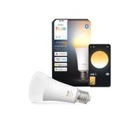 Ampoule connectée Philips Hue White ambiance A67 E27 1600 lm (11,8W, Bluetooth/Zigbee, dimmable) Blanche