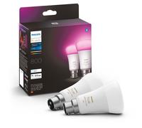 Ampoule Connectée Philips Pack X 2 Ampoules White&colors B22