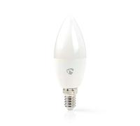 NEDIS Ampoule Bougie SmartLife Android IOS Wi-Fi E14 Blanc Chaud A Frais 4.9 W