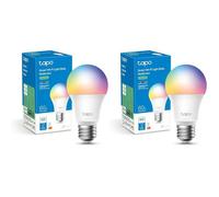 Ampoule connectée WiFi E27 multicolore 2500K-6500K, dimmable 8,7 W (806 lm), compatible Alexa & Google Home