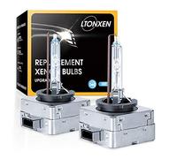 Ampoule D1S Xenon HID 6000K Blanc Froid Lampe 12V 35W pour Voiture Phare Remplacement Kit, Garantie de 2 Ans. (2 Pcs)
