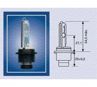 Ampoule D2S (lampe à décharge) 002541100000 MAGNETI MARELLI
