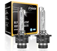 Ampoule D2S Xenon HID 6000K Blanc Froid Lampe 12V 35W pour Voiture Phare Remplacement Kit, Garantie de 2 Ans. (2 Pcs)