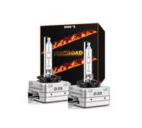Ampoule D3S voiture XENON HID 2Pcs 6000K auto BLANC 35W SUPER WHITE norme Française FIREROAD®
