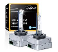 Ampoule D3S Xenon HID 8000K Bleu Froid Lampe 12V 35W pour Voiture Phare Remplacement Kit, Garantie de 2 Ans. (2 Pcs)